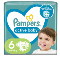 Scutece Pampers Active Baby jumbo Pack marimea 6, 13 -18 kg 48 buc - 9