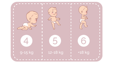 Scutece tip chilot pentru bebelusi Pine Pants Pachet Advantage Pine Junior 12-18 kg x 46 buc