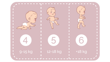 Scutece tip chilot pentru bebelusi Pine Pants Pachet Advantage Pine Junior 12-18 kg x 46 buc