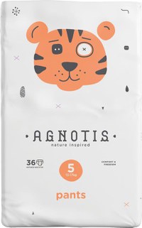 Scutece tip chilotel hipoalergenice Agnotis pants marimea nr 5 13-17 kg 36 bucati - 5