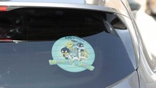 Semn de avertizare TataWay Baby on Board Looney Tunes CZ11069