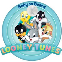 Semn de avertizare TataWay Baby on Board Looney Tunes CZ11069 - 2