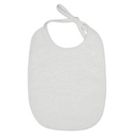 Set 10 bavete cu dubla fata, material tip prosop, White - 1