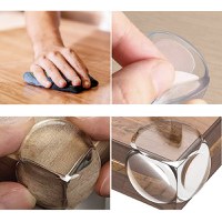 Set 12 coltare din silicon Sipo Baby Safety pentru protectie ridicata la colturile mobilei - 6