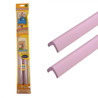 Set 2 benzi protectie muchii si margini Car Boy Safety din spuma mov pastel 24x900x22x6 mm - 6
