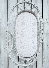 Set 2 cearsafuri cu elastic pentru landoucosulet bebe BloomPuncte Sleepee - 2