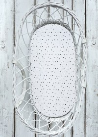 Set 2 cearsafuri cu elastic pentru landoucosulet bebe BloomPuncte Sleepee - 3