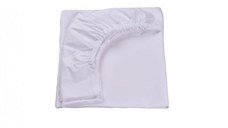 Set 2 cearsafuri patut 90x50 cm bumbac alb blue