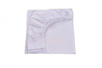 Set 2 cearsafuri patut 90x50 cm bumbac alb blue - 1