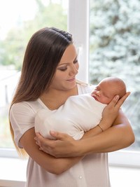 Set 2 paturici multifunctionale din bumbac organic 100x100 cm - 2