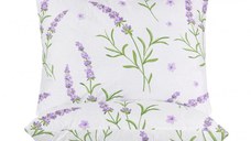 Set 2 perne Somnart Belina lavanda din microfibra, lavabile la masina 50 x 70 cm