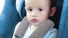 Set 2 protectii pentru centura de siguranta BabyJem gri