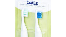 Set 2 rezerve periuta de dinti Vitammy Smile verde-albastru