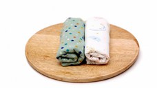 Set 2 scutece finet bebelusi KidsDecor The Stars and the Dreamy Sky 70x70 cm