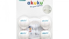 Set 2 sigurante multifunctionale Akuku Safety lock alb
