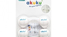 Set 2 sigurante multifunctionale Akuku Safety lock alb