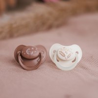 Set 2 suzete anatomice din silicon Babyono 18 luni+ - 1