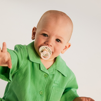 Set 2 suzete Bibs Colour Studio Collection Polka Dots tetina rotunda 0 luni+ SageIron - 5