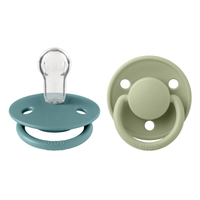 Set 2 suzete Bibs de lux Silicon tetina rotunda marime universala Island SeaSage - 3