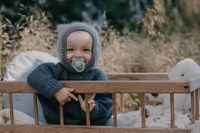 Set 2 suzete Bibs de lux Silicon tetina rotunda marime universala Island SeaSage - 1