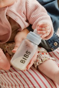 Set 2 tetine pentru biberon Bibs Silicon cu flux mediu - 3