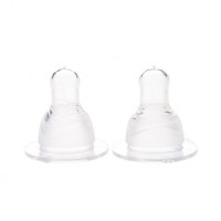Set 2 tetine silicon super fin Minut Baby 3+ - 3