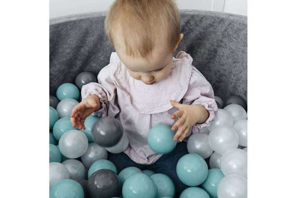 Set 200 bile din plastic colorate albverde mentagri 7 cm Flumi