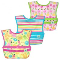 Set 3 bavetele Easy Wear Snapn Go Green Sprouts Bee - 5