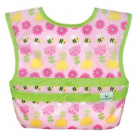 Set 3 bavetele Easy Wear Snapn Go Green Sprouts Bee - 1