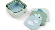 Set 3 caserole pentru gustari Done by Deer Happy Clouds green