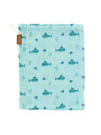 Set 3 manusi de muselina pentru baie model Submarine - 1