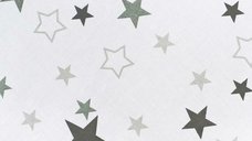 Set 3 piese New Baby Baby Nest cu paturica si pernuta Grey stars