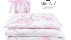 Set 3 piese patut Peonie Pink MimiNu