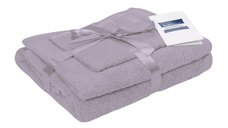 Set 3 prosoape din bumbac lila Somnart pentru fata, corp si maini