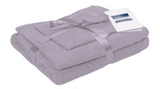 Set 3 prosoape din bumbac lila Somnart pentru fata, corp si maini
