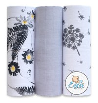 Set 3 scutece din bumbac 60x80 cm model No4 - 4