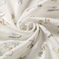 Set 3 scutece din muselina super soft 70x70 cm Babyono multicolor 04 - 6