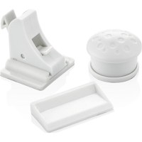 Set 3 sigurante magnetice pentru usi de dulapuri si sertare BabyJem - 2