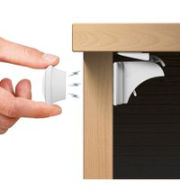 Set 3 sigurante magnetice pentru usi de dulapuri si sertare BabyJem - 4