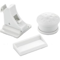Set 3 sigurante magnetice pentru usi de dulapuri si sertare BabyJem - 5