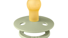 Set 3 suzete Colour Latex Bibs rotunda simetrica  anatomica 0 luni + Sage