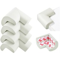 Set 4 aparatori moi pentru colturi Iso Trade alb - 1