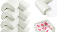 Set 4 aparatori moi pentru colturi Iso Trade alb