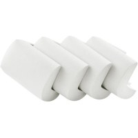 Set 4 aparatori moi pentru colturi Iso Trade alb - 2