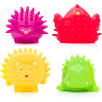 Set 4 jucarii de baie colorate Fillikid - 4