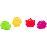 Set 4 jucarii de baie colorate Fillikid - 3