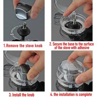 Set 4 protectii butoane aragaz Bambinice - 3