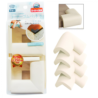 Set 4 protectii colturi pentru mobila Car Boy Safety Galben din spuma 18x37x15x4 - 6