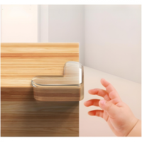 Set 4 protectii transparente pentru colturi 18x400x11x15x4 - 1