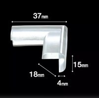 Set 4 protectii transparente pentru colturi 18x400x11x15x4 - 6
